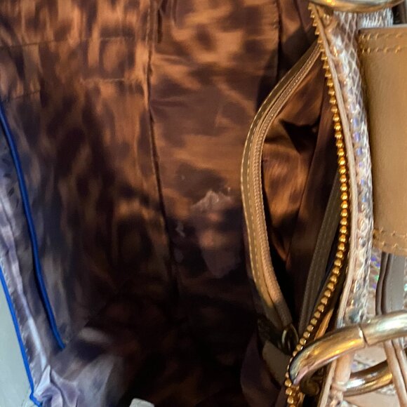 Stuart Weitzman Python Iridescent Handbag - Picture 11 of 14